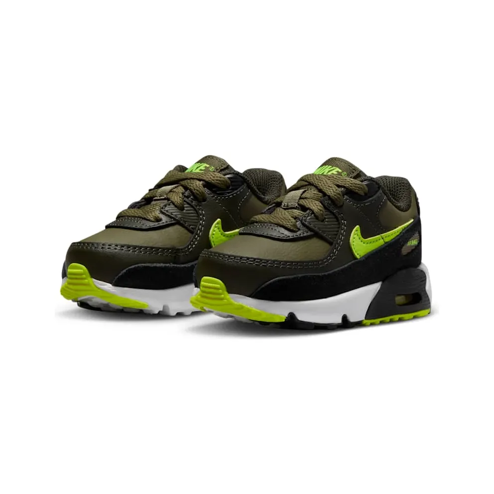 Nike Air Max 90 LTR TD “Medium Olive/Volt-Black” (DV3609-200)