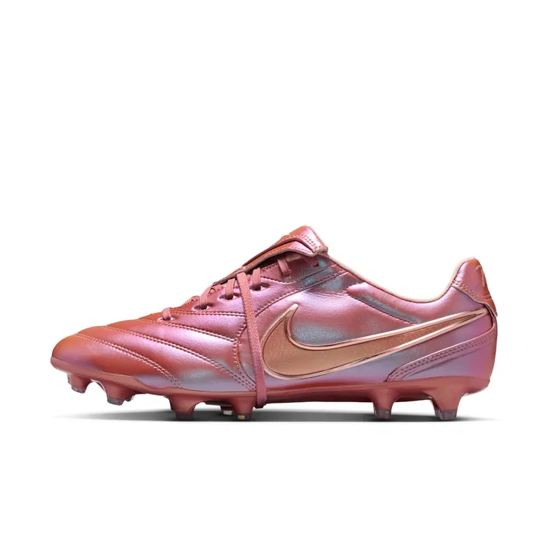 Nike Tiempo Ligera Pro FG LE “Metallic Red Bronze Rose Gold” (IO9607-960)