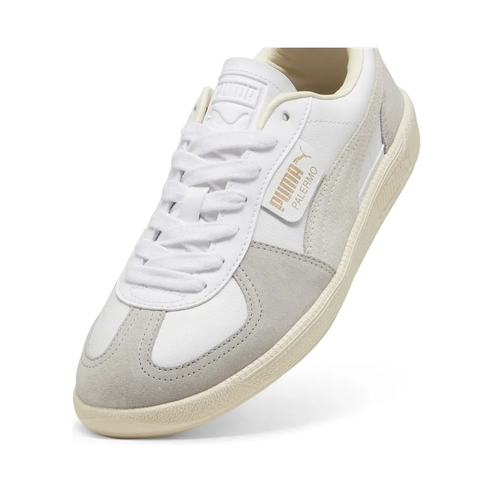 Puma Palermo “Puma White / Cool Light Gray / Sugared Almond” (396464_02)
