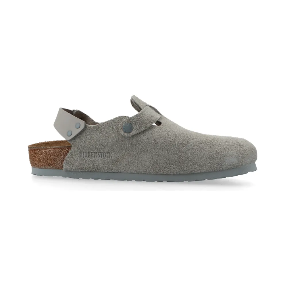 Birkenstock Tokio Suede Leather (stone coin) – 1028359