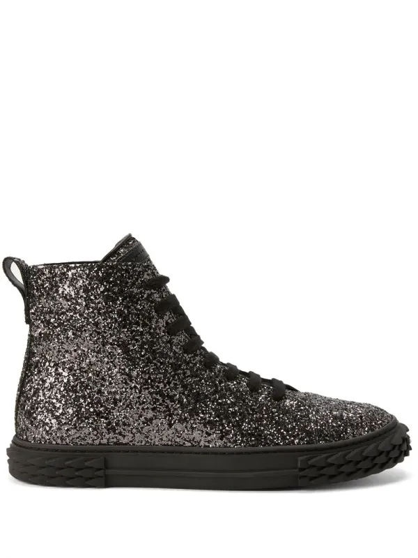 Giuseppe Zanotti Ecoblabber high-top – Silver (RU20030001)
