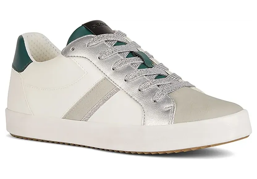 Geox sneaker Optic White / Dark Green (D456HC000BC-C1R3X)