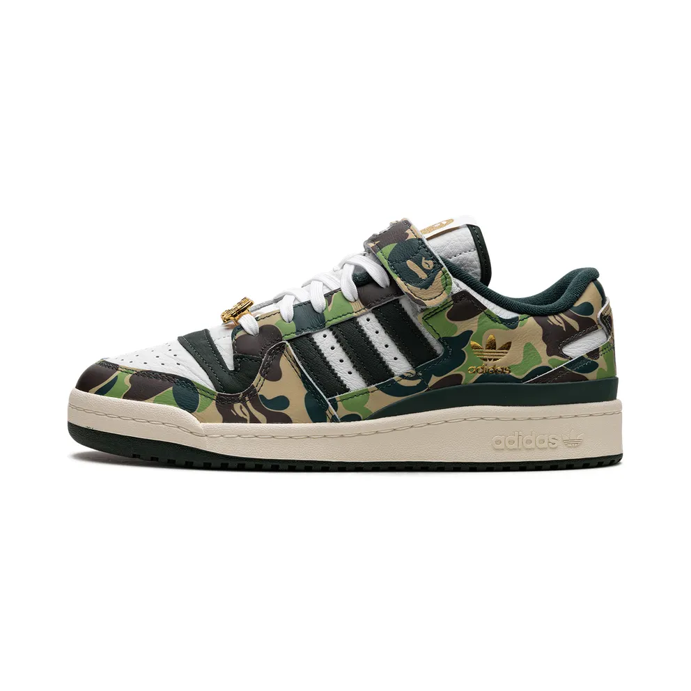 Adidas Forum 84 Low “Bape 30th Anniversary Green Camo” (ID4771)