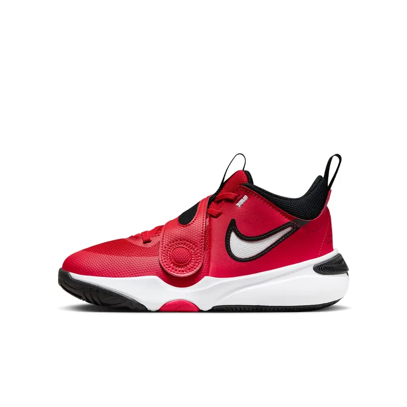 Nike Team Hustle D 11 “University Red / White / Black” (DV8996-602)