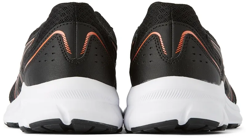 Asics Kids Black & Orange Jolt 3 Big Kids (1014A203-005)