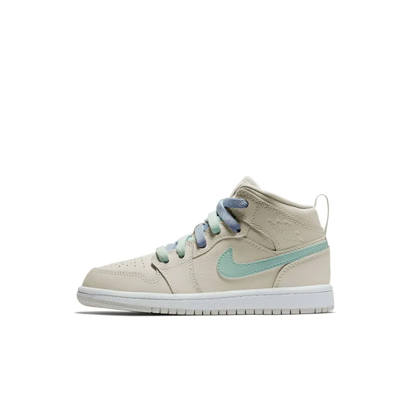 Jordan 1 Mid Phantom Igloo (PS) Phantom/Igloo-Purple Rise-Blue Tint (640737-035)