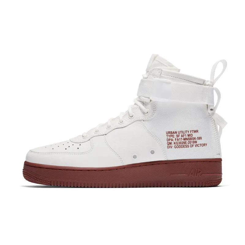 Nike SF Air Force 1 Mid Ivory Mars Stone Ivory/Ivory-Mars Stone (917753-100)