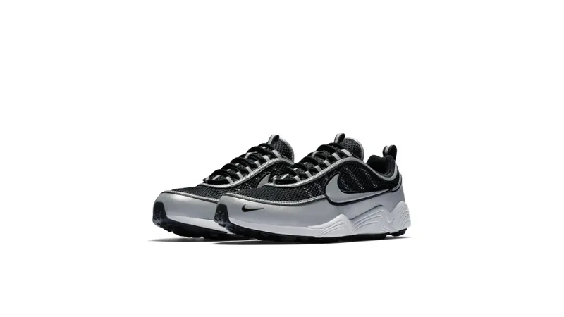 Nike Air Zoom Spiridon 16 Black Silver Reflective Black/Metallic Silver (926955-003)