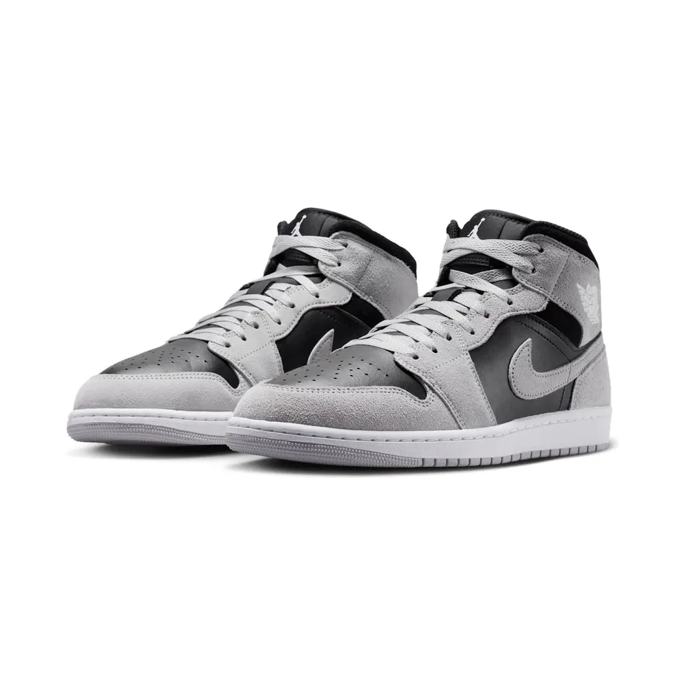 Jordan 1 Mid Light Smoke Grey Black – “Light Smoke Grey / Black / White” (DQ8426-008)