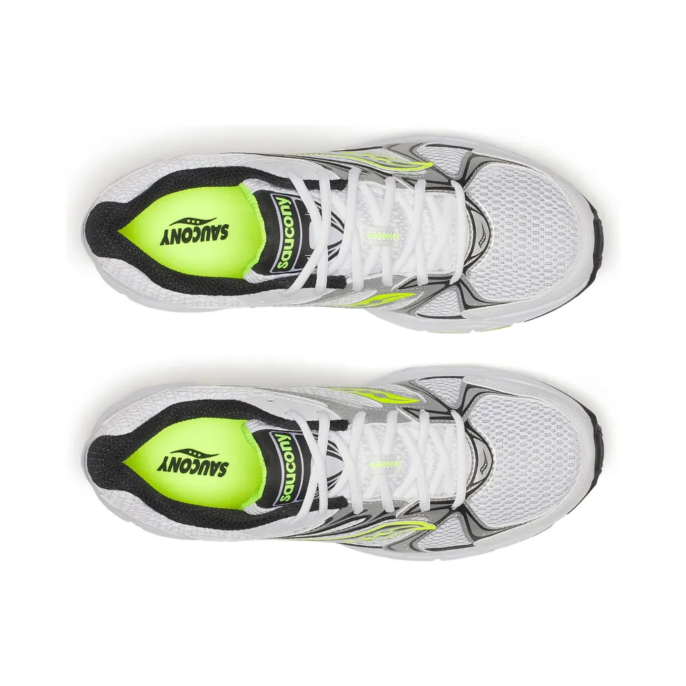 SAUCONY Ride Millennium “White / Silver / Yellow” (S70812-49)