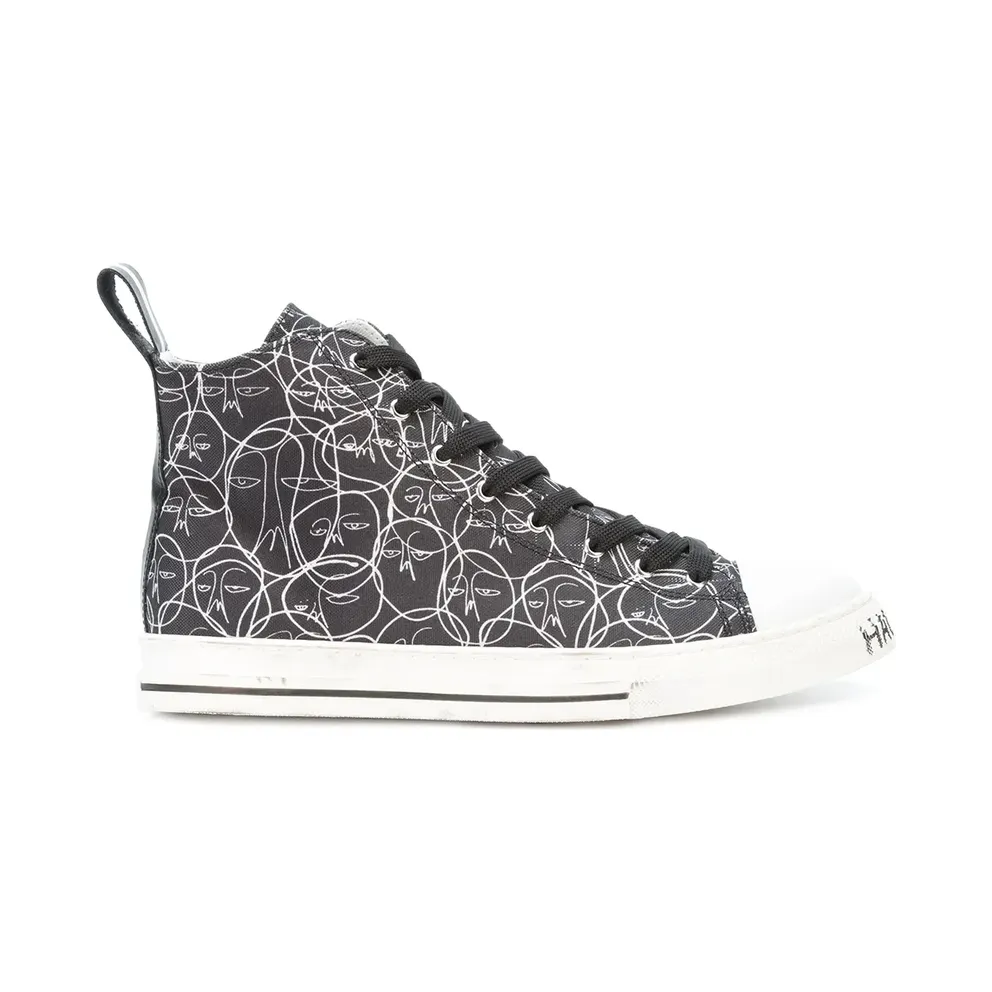 Haculla ‘One Of A Kind’ High-Top- – Black (HA08AHZ05A)