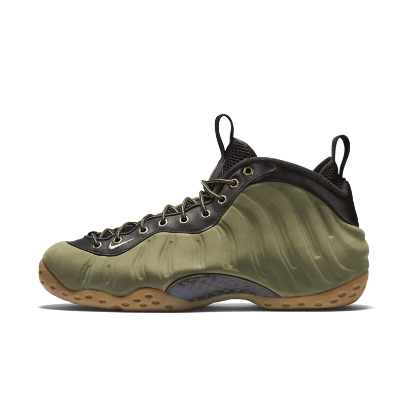 Nike Air Foamposite One Olive Medium Olive/Velvet Brown-Black-Light Bone (575420-200)