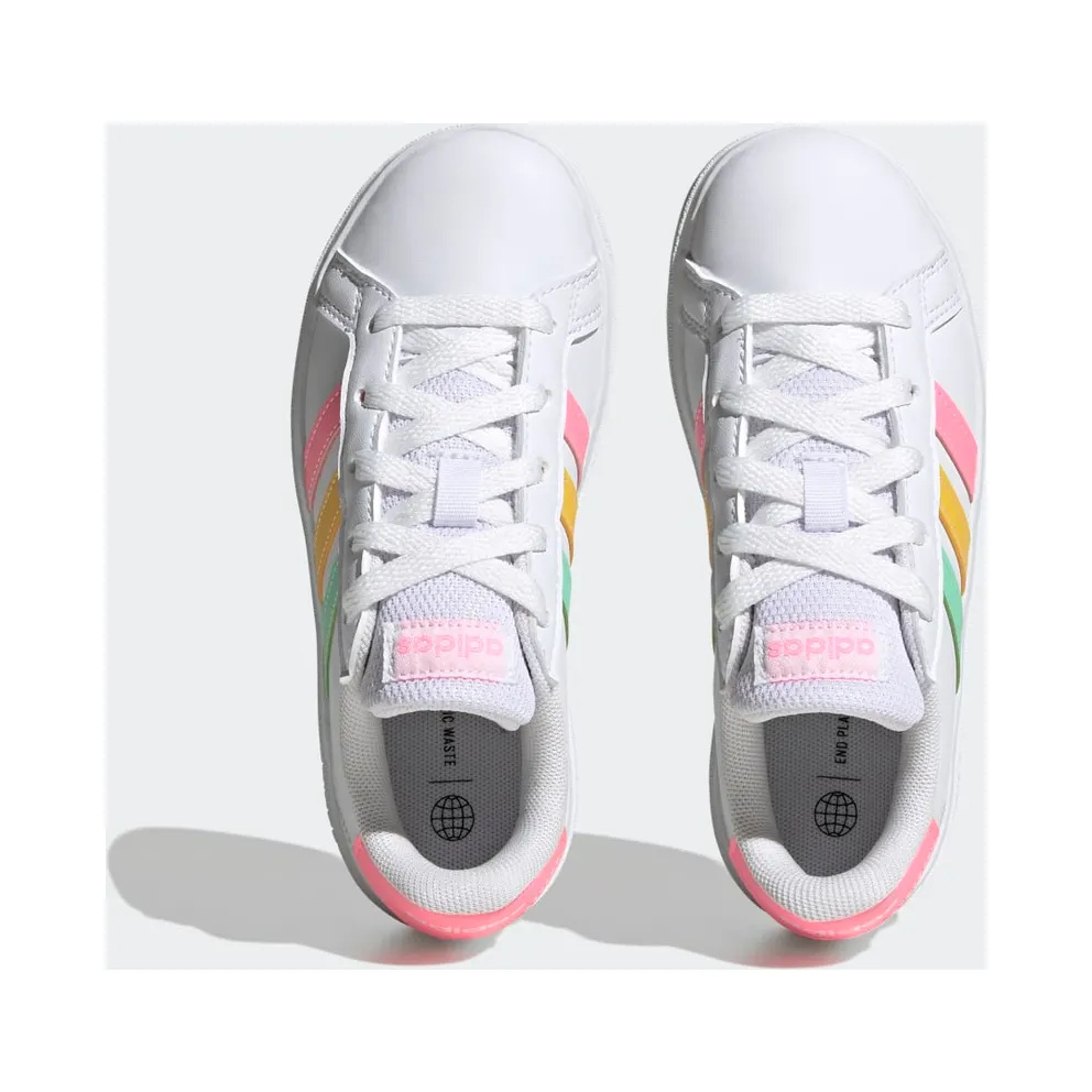 Adidas Grand Court Lifestyle Tennis Lace-Up Cloud White / Pulse Mint / Beam Pink (HP8910)