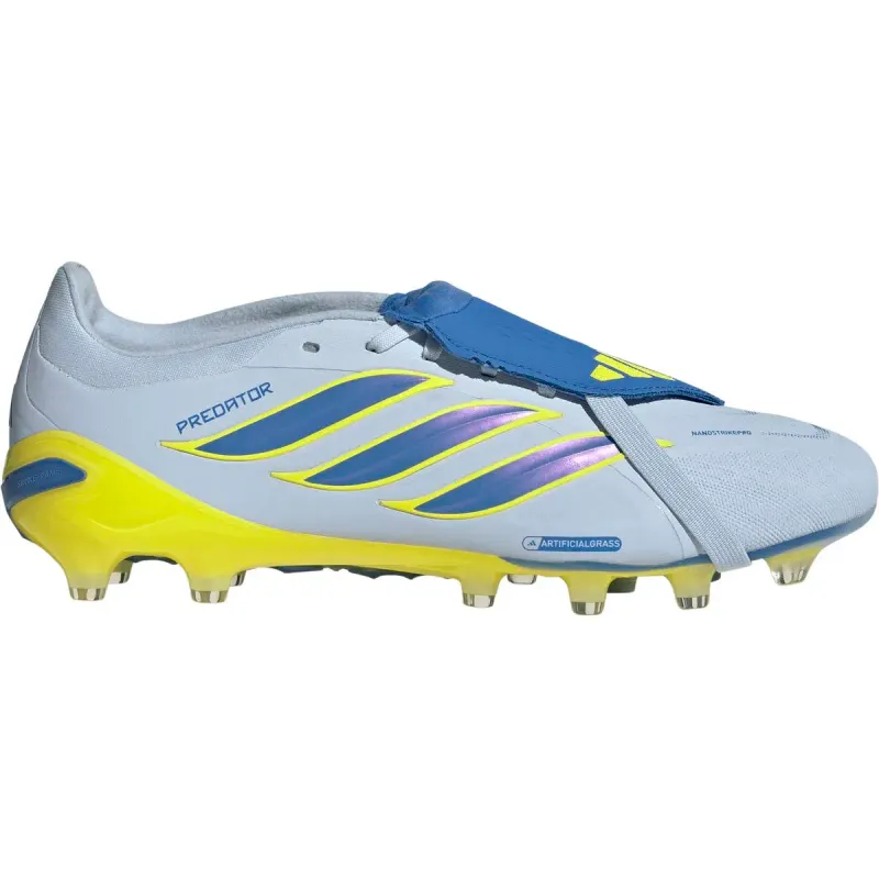 Adidas Predator Pro Fold-Over Tongue AG Football Boots, Blue (JR7867)