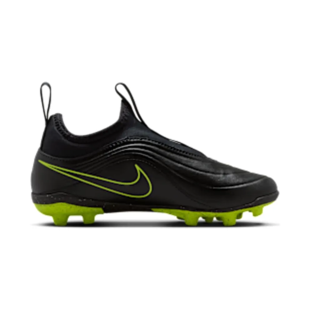 Nike Jr Tiempo Maestro Club Flex ‘ Multi-Ground Low-Top “Black / Volt” (IB5029-007)