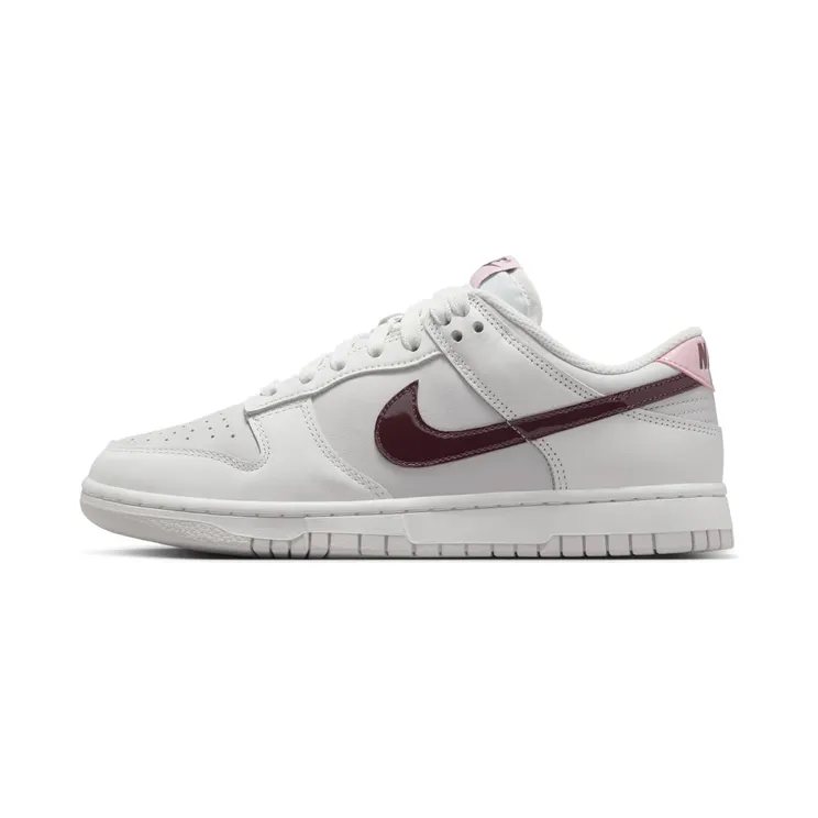 Nike Dunk Low “Summit White / Vast Grey / Burgundy Crush / Plum Chalk” (IM6025-121)