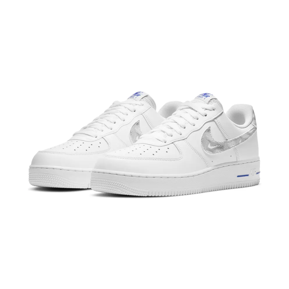 Nike Air Force 1 “White / Racer Blue / Black” (DH3941-101)