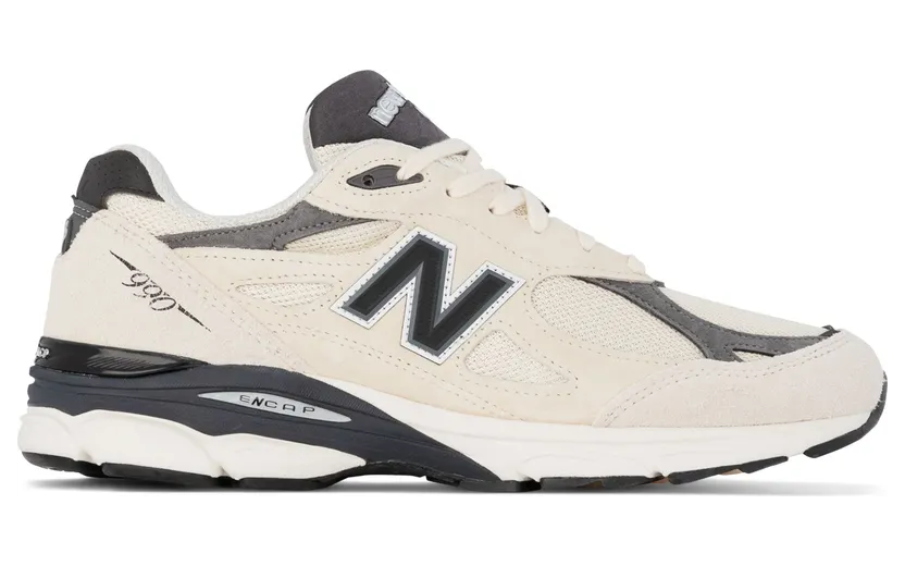New Balance MADE in USA 990v3 Moonbeam / Macadamia Nut (MR990V3-38856)