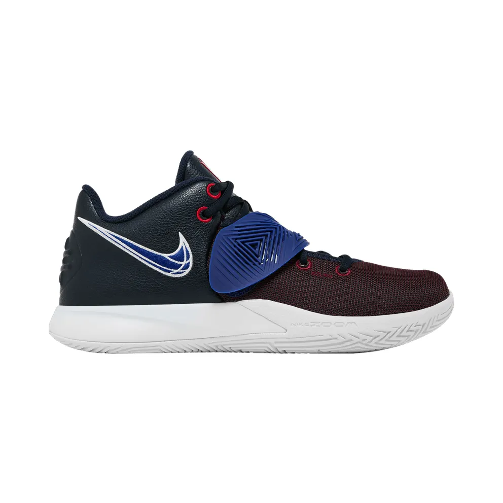 Nike Kyrie Flytrap 3 ‘Obsidian Gym Red’ Obsidian/Gym Red/White/Deep Royal Blue (BQ3060-400)