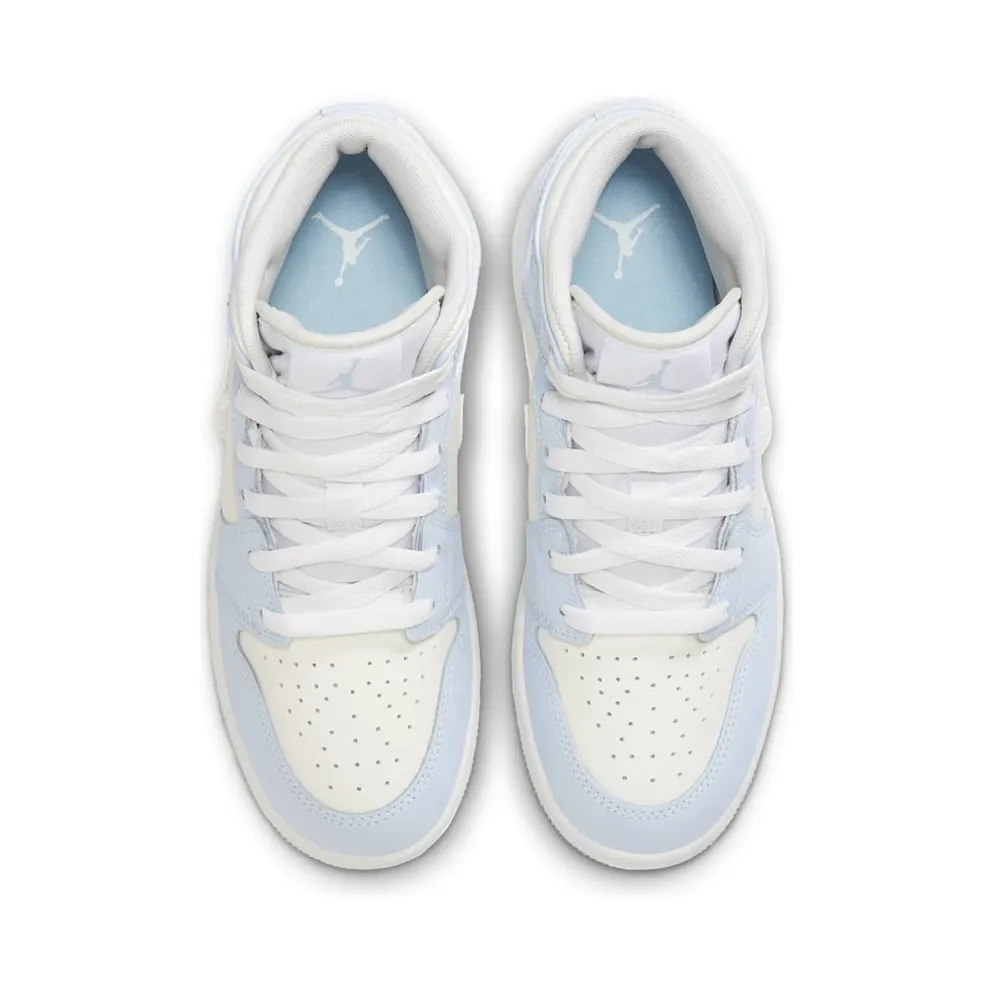 AIR Jordan 1 MID SE GS “GLITTER SWOOSH” (FQ9117-400)