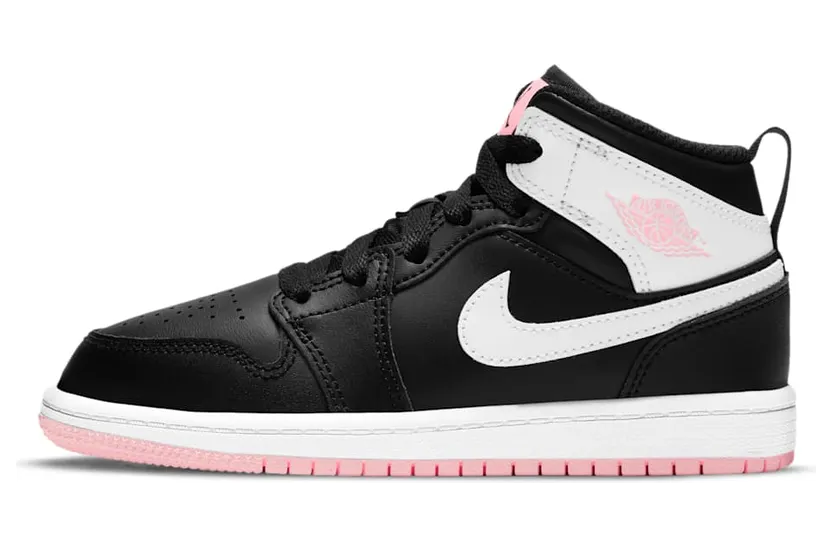 Jordan 1 Mid Arctic Pink Black (PS) (640737-061)