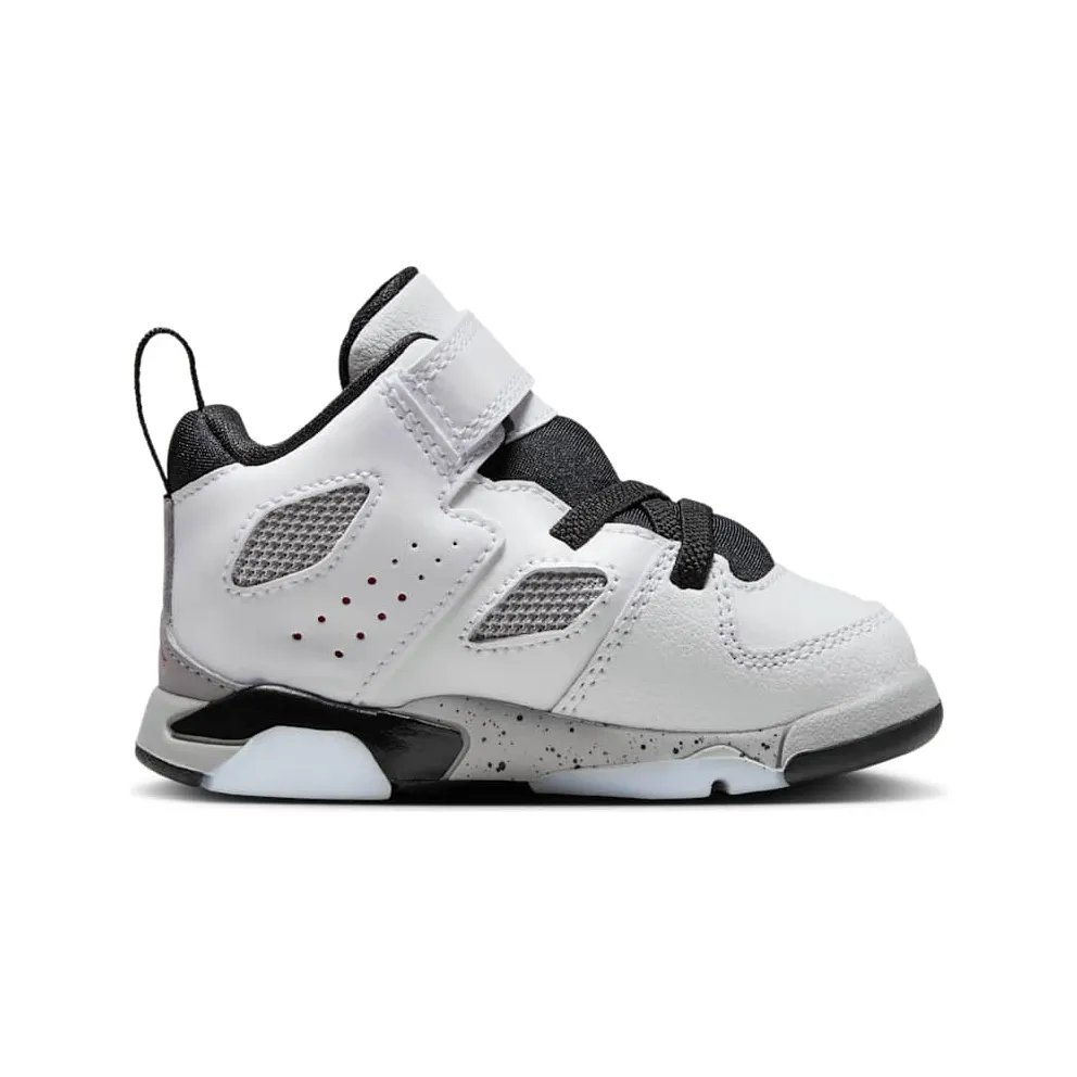 Jordan Flight Club ’91 TD “White Black Metallic Silver Gym Red” (555330-102)