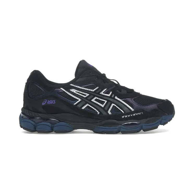 ASICS Gel-NYC Black Graphite Grey Purple (1203A616-001)