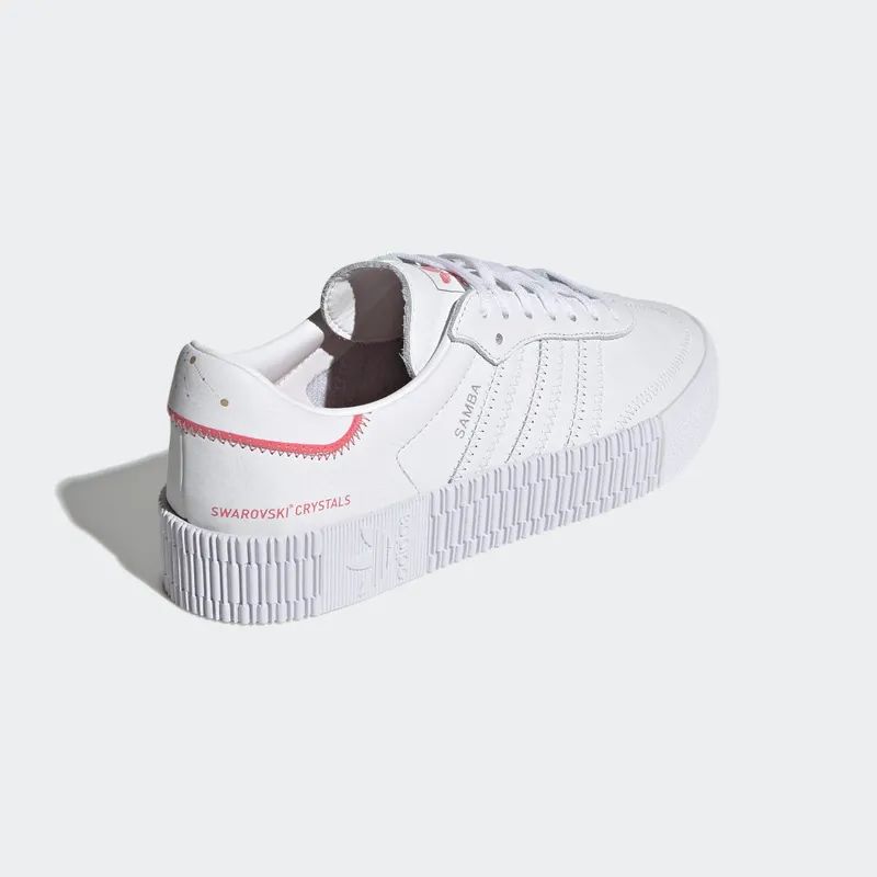 Adidas Swarovski x Sambarose ‘Cloud White’ Cloud White/Cloud White/Silver Metallic (H05131)