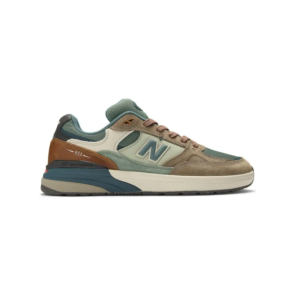New Balance Numeric 933 Andrew Reynolds Mushroom New Spruce (NM933ORI)