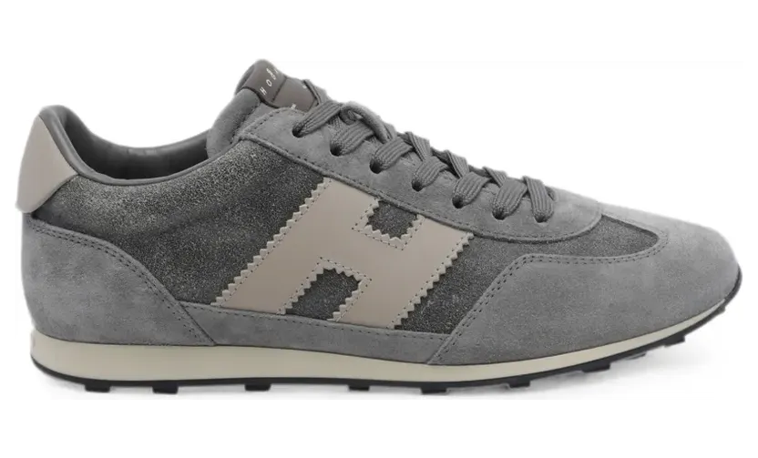 Hogan Athletic met logopatch “Grey” (HXM6990GH00VGV)
