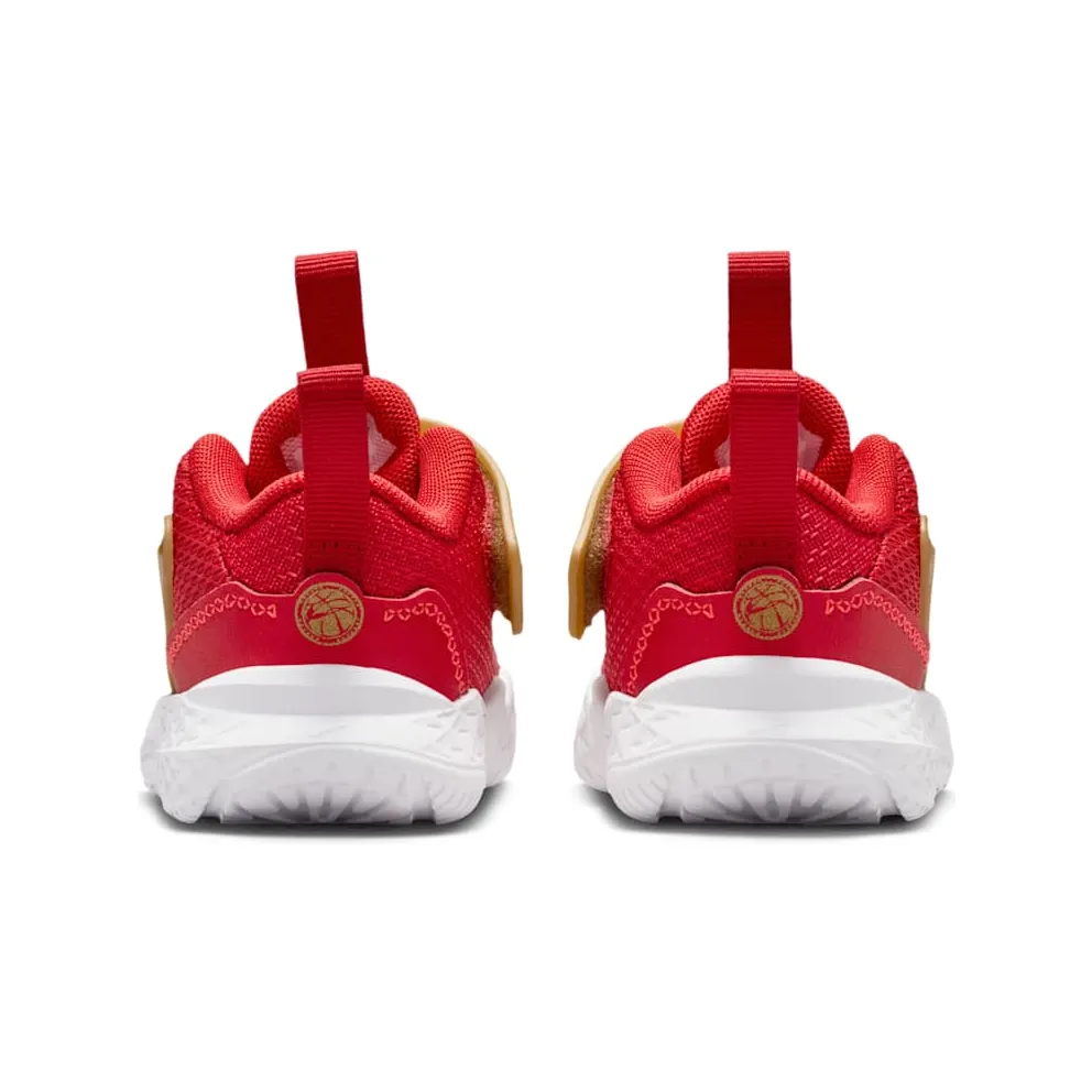 Nike Team Hustle D 12 University Red Metallic Gold (HF6281-603)