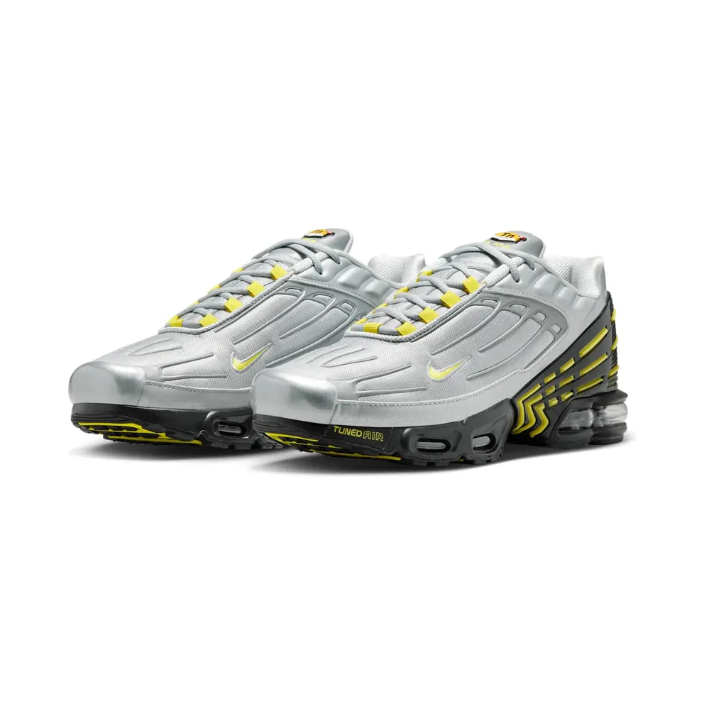 Nike Air Max Plus 3 Metallic Silver Opti Yellow (FZ4623-001)
