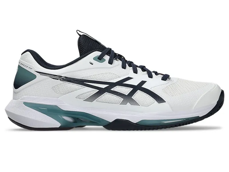 ASICS SOLUTION SPEED FF 4 CLAY “White / Midnight” (1041A533-102)