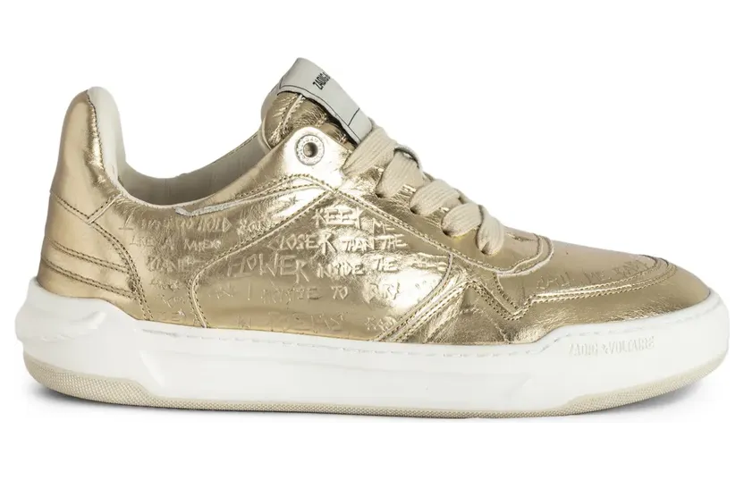 Zadig&Voltaire Vintage sneakers – Goud (SWSN01582)