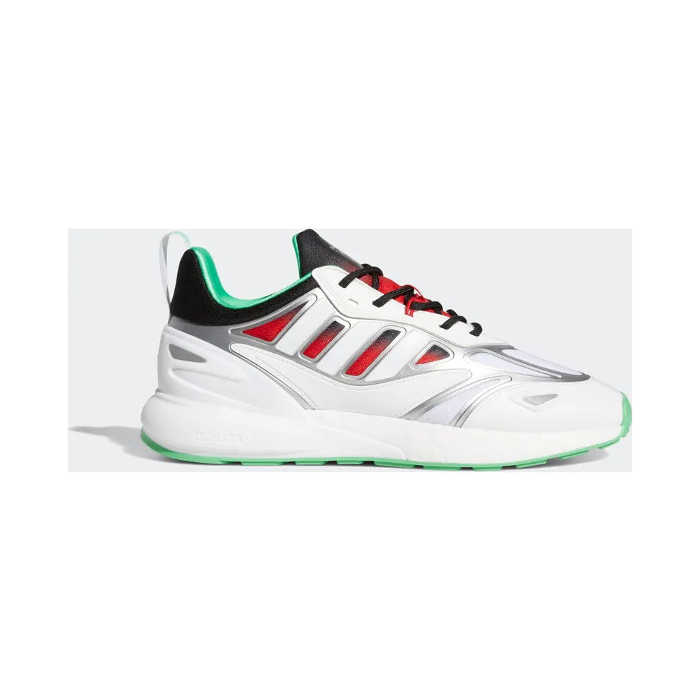 adidas Gamora ZX 2K Boost Silver Metallic / Cloud White / Scarlet (GX1205)
