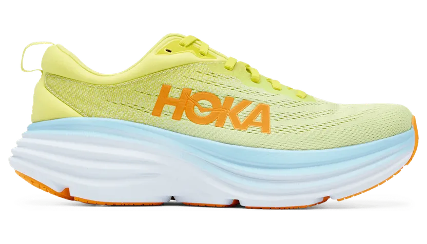 Hoka One Bondi 8 Butterfly Yellow Evening Primrose (1123202-BEPM)