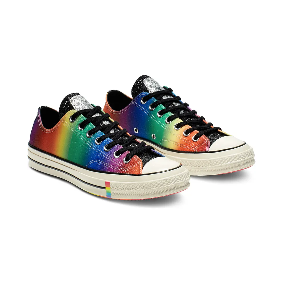 Converse Chuck Taylor All-Star 70s Ox Pride Rainbow (2019) Black/Egret-Multi (165714C)