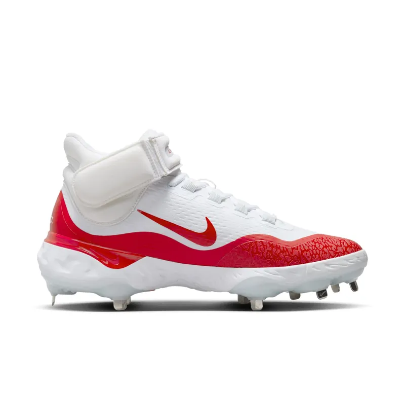 Nike Alpha Huarache Elite 4 White University Red (FD2744-105)