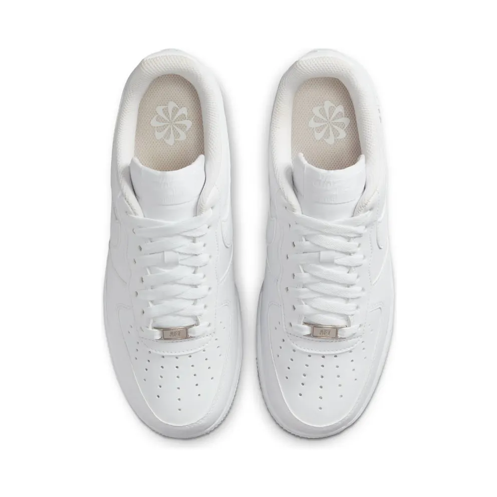 Nike Air Force 1 ’07 Next Nature “White / Metallic Silver” (DC9486-112)