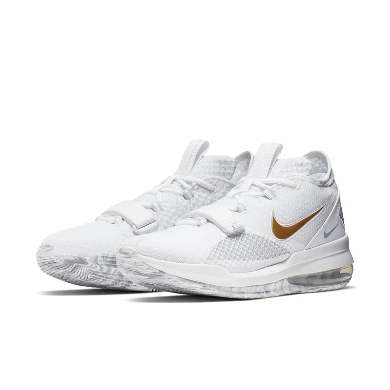 Nike Air Force Max Low White Gold White/White-Black-Volt (BV0651-100)