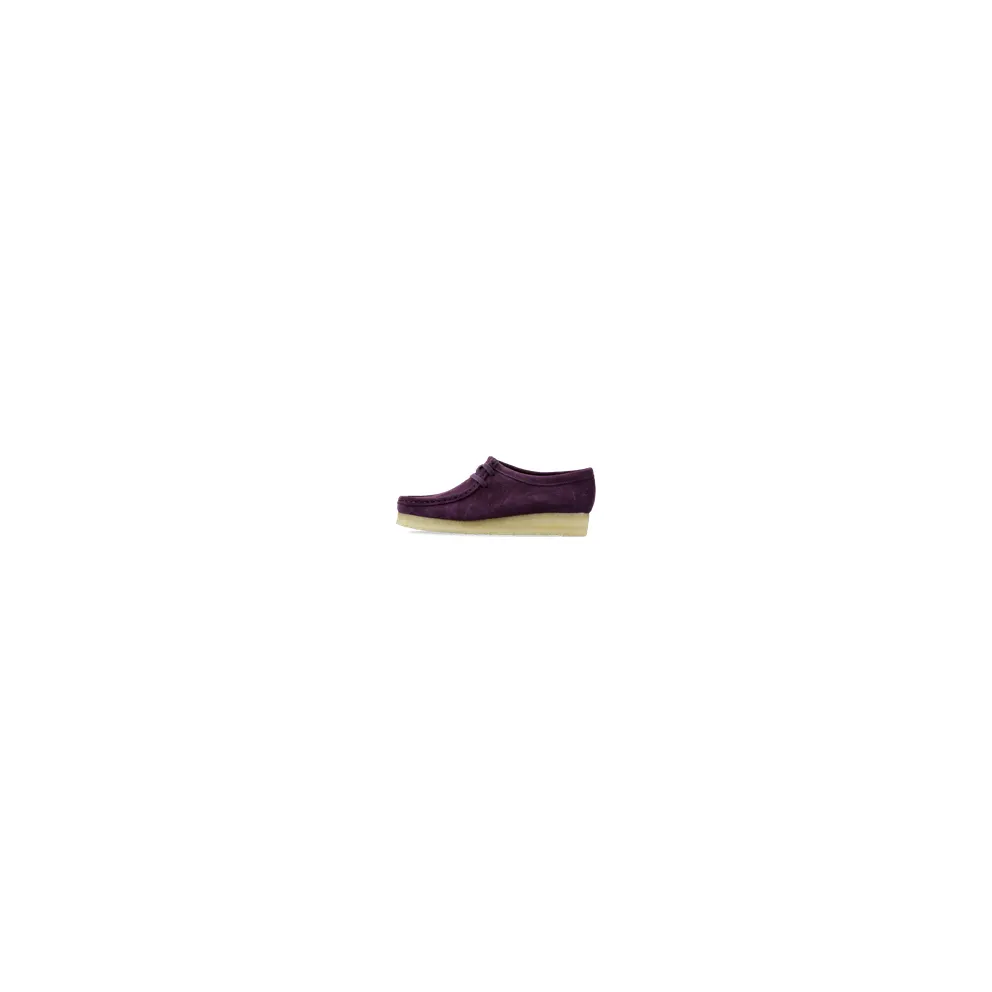 Clarks Originals WMNS Wallabee Damson Suede 26328076