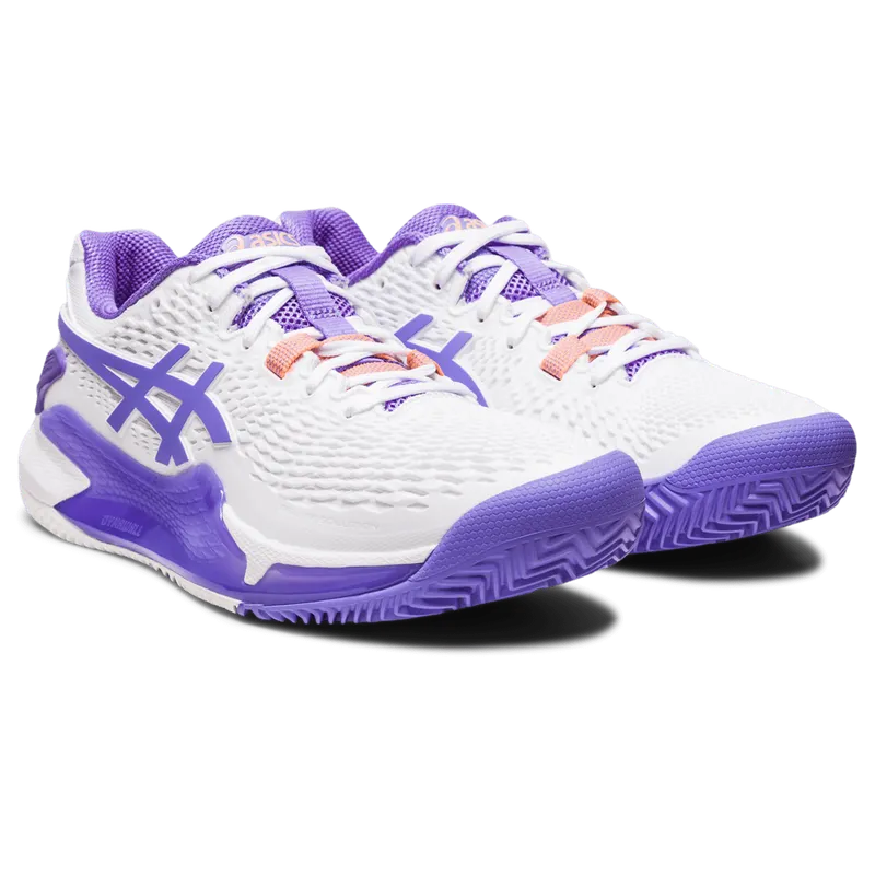 Asics GEL-RESOLUTION 9 CLAY White/Amethyst (1042A224.101)
