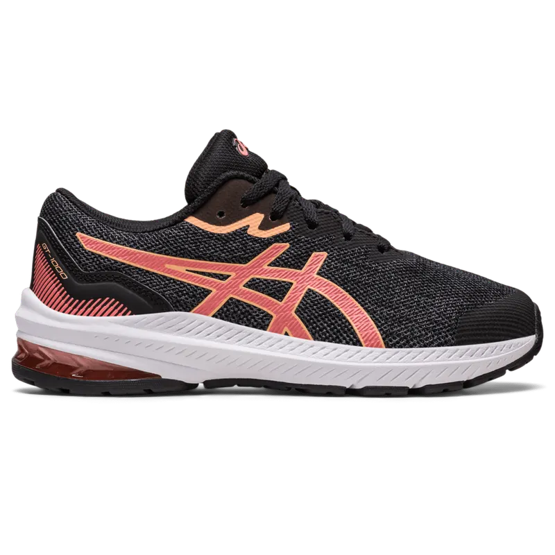 Asics GT-1000 11 GS Black/Papaya (1014A237.009)