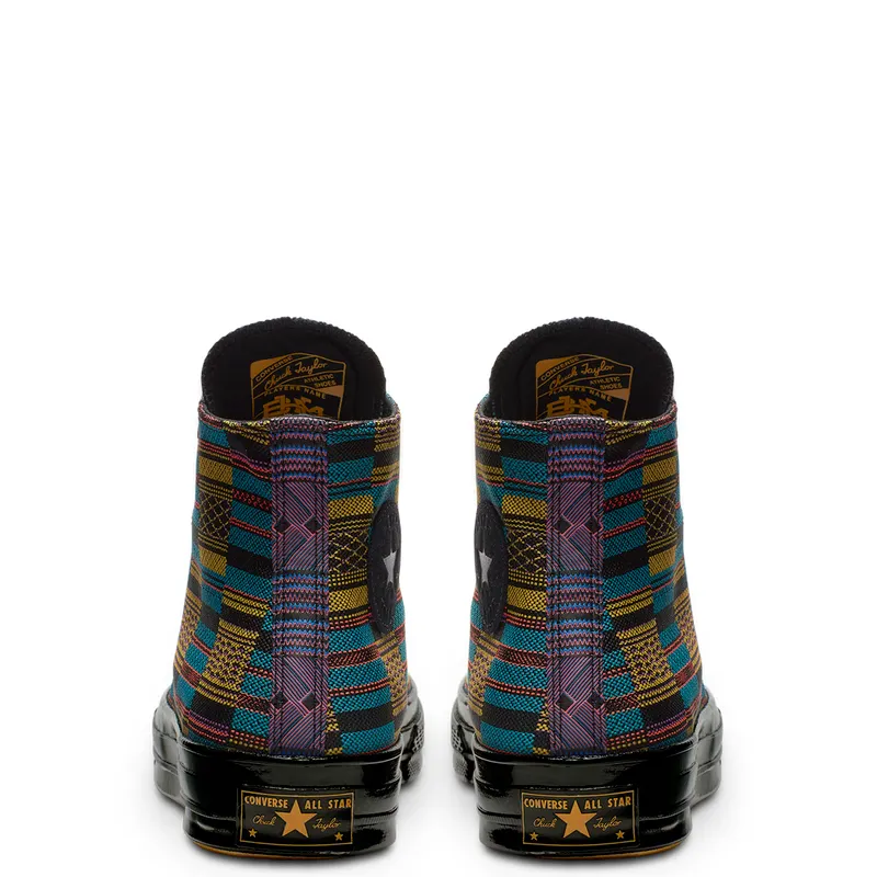 Converse Chuck Taylor All-Star 70s Hi BHM Black/Multi All Over Print (2019) Black/Black (165557C)