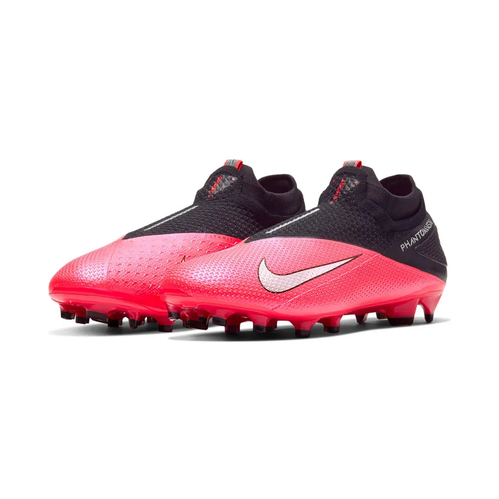 Nike Phantom Vision 2 Elite FG Laser Crimson Black Laser Crimson/Black-Metallic Silver (CD4161-606)