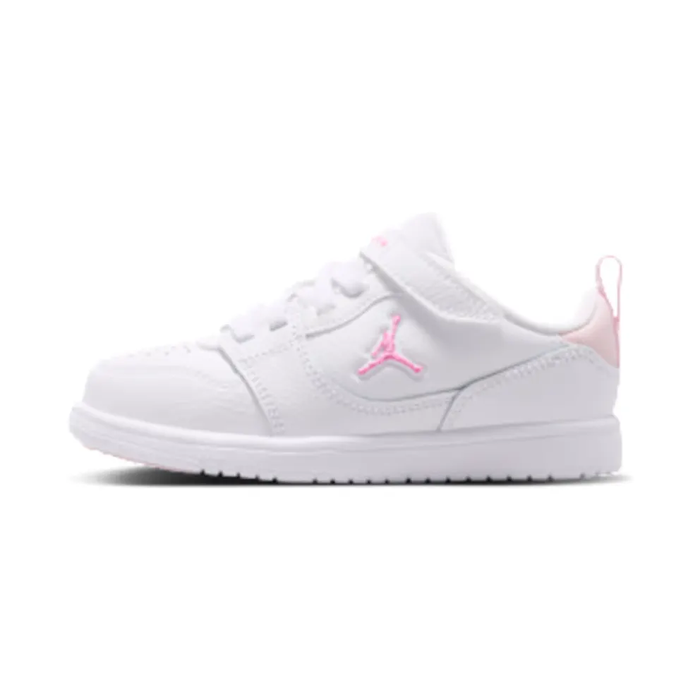 Nike Jordan Court Connect Low “White / Pink Foam / China Rose” (IQ6046-101)