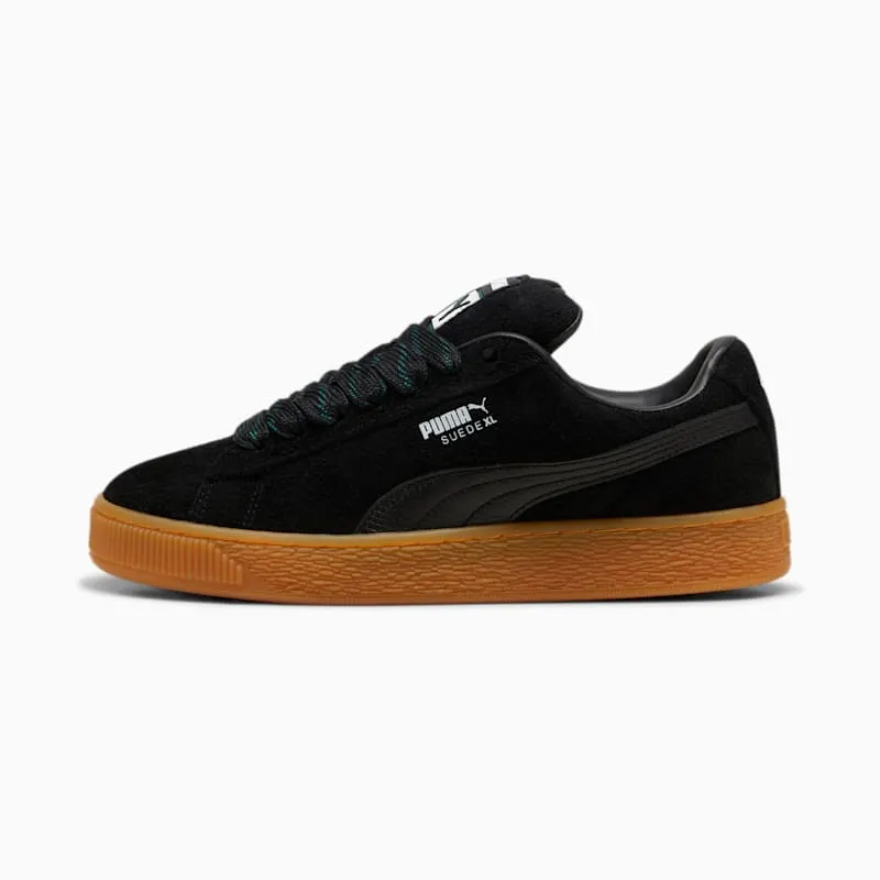 Puma SUEDE XL “Flecked – Black Gum” (398094-01)