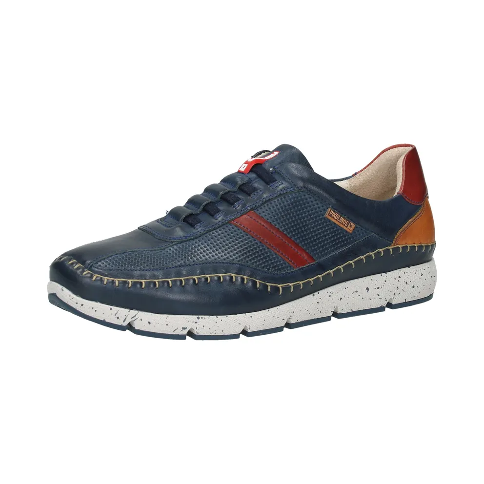 Pikolinos sneaker Navy / Roestbruin / Cognac (M4U-6046C1-300)