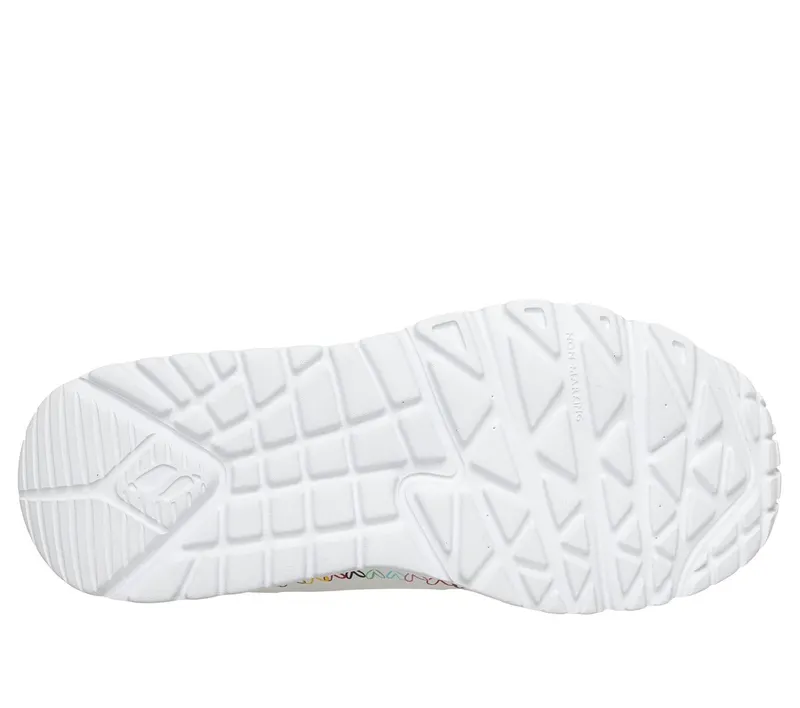Skechers JGoldcrown: UNO Lite – Heart Craze Sneaker White