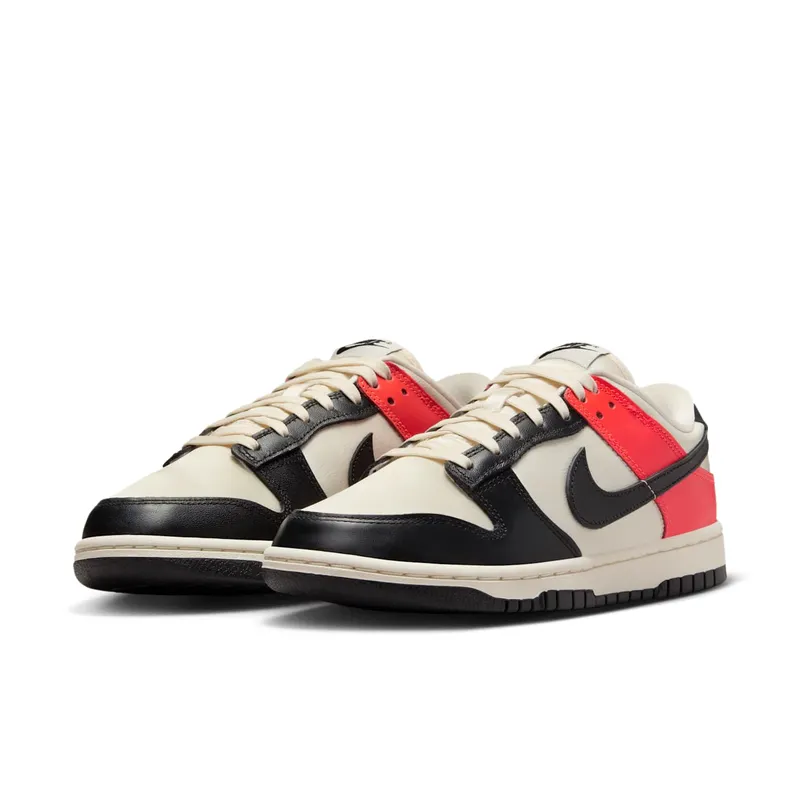 Nike Dunk Low “Black Toe Bright Crimson” (HQ3423-635)
